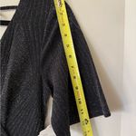 Altar'd State Altar’d State NWT Black Metallic Elegant Short Sleeved Wide Leg Jumpsuit Photo 7