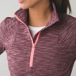 Lululemon ❤️🆕 Maroon Grape Red Canto Catch Me 1/2 Zip Pullover Sweatshirt ✨NWT✨ Photo 1