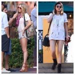 IRO | Clay Distressed Maroon Linen Tee XS Photo 6