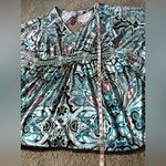 Cacique Swim By  Cover Up Womens Size 26/28 NWT Multicolor Stretch Swimwear Photo 2