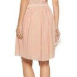 Maje frasera pink pleated v-neck mini dress new nwt Photo 1