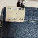 Free People NWT  We The Free Now or Never Denim Shorts 26” Waist Photo 5