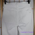 Madewell NEW Kick Out Crop Jeans in pure white, 24 Photo 9