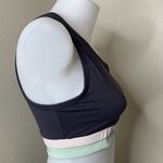 Fabletics  Sports Bra Black White Blue Strappy Or One Shoulder Size Small Photo 3