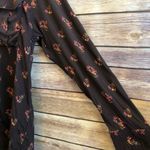 Something Navy  Floral Button Up Blouse Size XS NWT Photo 3