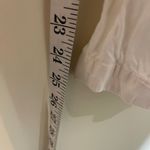 Johnny Was JW  white linen pants with floral embroidery sz XL Photo 5