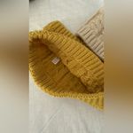 Cable Knit Headbands Set in Cream and Mustard Yellow Photo 2