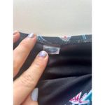 Old Navy Women Small Black Swim Suit Bottoms Floral Colorful High Waist Wrap Photo 5