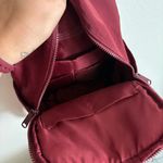 Hot Style Mini Bestie Backpack in Dark Red Diaper Bag Purse Carry On Photo 10