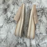 Vince  SARRIA TAN SUEDE WEDGE PLATFORM SLIDES Sandals SIZE 10 Photo 7