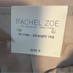 Rachel Zoe hi-rise straight leg pull on ponte pant with pintuck front seam sz 8 Photo 5