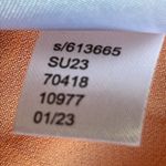 Loft  Bright Orange Patterned Dress Photo 6