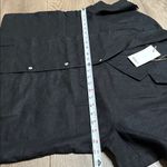 Quince European Linen Short Sleeve Button Up Shirt Black Size Large Photo 8