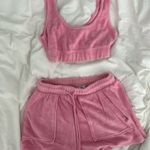 ZARA pink terry cloth set Photo 0