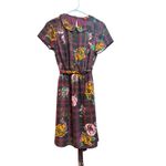 Modcloth  Joyful Poise‎ Floral Plaid Belted Dress Women's Size S Photo 1