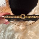 Floral Embroidered Black‎ Handbag Black Photo 2