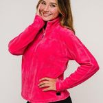 Juicy Couture Sport Hot Pink Fleece Top Photo 0