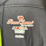 Pearl Izumi Pro Women's Black and Bright Yellow Cycling Jersey, Size Medium Photo 3