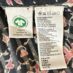 Cleobella Bohemian Ruffle Brynlee Blouse Fan Print Small Organic Indian Cotton Photo 12