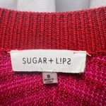 Sugar Lips  I Want Candy Button Front Chevron Cardigan | S NWOT Photo 4