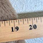 Philosophy  Tan Faux Fur Vest Jacket Womens XS Soft Cabincore Mob Wife Winter Photo 5