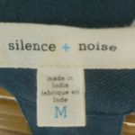 Anthropologie  Silence + Noise M Black Beaded Gypsy Vest Photo 5