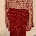 Angie Paisley V Neck Tunic Photo 1