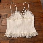 ZARA  Cream Lace Tie Detail‎ Top Photo 4