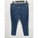 Old Navy The Sweetheart Straight Jeans Womes 8 Short Blue Dark Wash Cotton Photo 4