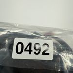 Free People  Black Criss Cross Ring Detail Triangle Bralette Top Photo 6