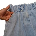 Skies Are Blue Denim Paperbag Shorts Size SMALL New NWT Photo 3