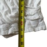 Japna  White Eyelet Crop Top Women's Size Large | 74-34 Photo 4