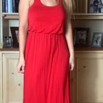 Lush Clothing Red Maxi Dress Photo 0