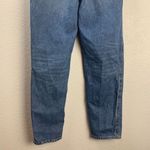 &Denim Distressed Full Length Denim Overalls Size 2 Blue Photo 7