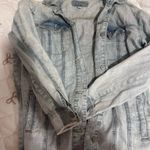 Maurice's Jean Jacket Light  Wash Distressed Photo 1