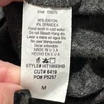 Hummingbird  size medium lightning bolt pullover gray long sleeve lightweight top Photo 4