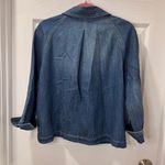Chico's  A-line Denim Jacket with 3/4 length sleeves-100%‎ Cotton SZ 0/4 Photo 1