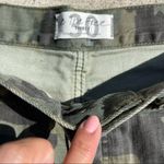 Free People Camo Combo Denim Shorts size 30 Photo 5
