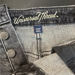 Universal Threads Universal Thread Black Jean Shorts Mid-Thigh Length Photo 4