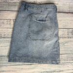 Lane Bryant Medium Wash denim Mini Skirt Size 26 NWOT Photo 3