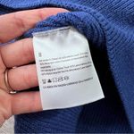 Lululemon  merino wool‎ blend ribbed Crewneck sweater in heathered psychic blue 8 Photo 6