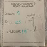 Lululemon  Hotty Hot Shorts White Size 8 OVA Monogram Lined Athletic Summer Gym Photo 6