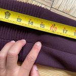 Wilfred Montesson Crepe Moto Jacket Sz 2, Maroon/Black Colorblock EUC Photo 12