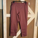 Croft & Barrow  Stretch Pull On Straight Leg Pants, Mauve SIZE 16W. NWT Photo 5