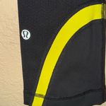 Lululemon Black and Yellow Athletic Leggings Photo 6
