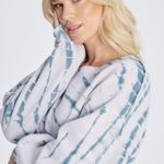 Wildfox  Olivia Muse Spiral Dye Women’s Lavender & Blue Sweatshirt Size XS Photo 4