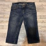 American Eagle AE Artist Capri Jeans Vintage Women 4 Regular Medium Wash Photo 0