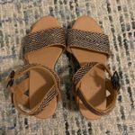 Loft Navy blue and tan  wedges Photo 1