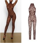 SKIMS Knit Lace Catsuit in Cocoa Size 2X NWT Photo 1