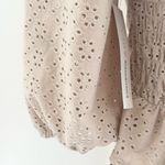 Urban Romantics Babydoll Eyelet Puff Sleeves Top M Ruffle Y2K Cottagecore NEW Photo 4